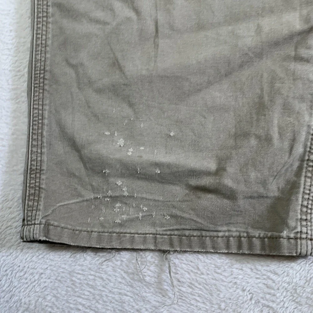 Carhartt Pants Mens 40x30 Tan B151 Loose Original Fit Work‎ Carpenter Canvas